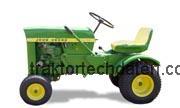 John Deere 60 technische daten