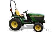 john deere 4100  technische daten 